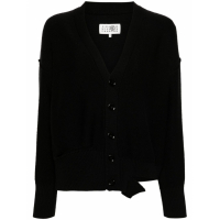 Mm6 Cardigan 'Cut-Out Button-Up' pour Femmes