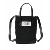 Mm6 Sac Cabas 'Mini Logo-Appliqué' pour Femmes