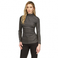 MICHAEL Michael Kors 'Ruched Mock Neck Glitter Knit' Top für Damen