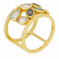 Rainbow Stone 'Debora' Ring für Damen