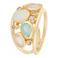 Rainbow Stone 'Pierrette' Ring für Damen