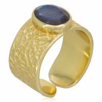 Rainbow Stone Women's 'Elisabeth' Adjustable Ring