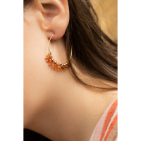 Rainbow Stone Women's 'Virgo' Earrings