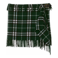 Burberry Mini Jupe 'Checked' pour Femmes