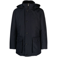 Hugo Boss Parka 'Hooded Water-Repellent' pour Hommes