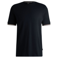 Hugo Boss T-shirt 'Stripe-Trim' pour Hommes