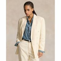 Polo Ralph Lauren Women's 'Double-Breasted Hemp' Blazer