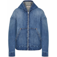 Valentino Garavani Men's 'Hooded' Denim Jacket