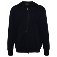 Brioni Sweatshirt à capuche  'Piqué Zip-Up' pour Hommes