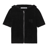 T By Alexander Wang Veste de Survêtement 'Logo-Embossed' pour Femmes