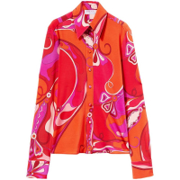 Emilio Pucci Chemise 'Orchidee-Print' pour Femmes