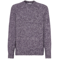 Brunello Cucinelli Top Crewneck 'Mélange-Effect' pour Hommes