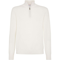 Brunello Cucinelli Pull Over 'Funnel-Neck' pour Hommes