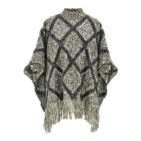 Brunello Cucinelli Cape 'Sequin Diamond' pour Femmes