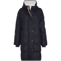 Brunello Cucinelli Manteau 'Wool Padded' pour Femmes