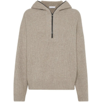 Brunello Cucinelli Pull Over 'Hooded Ribbed Knit' pour Femmes