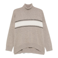 Brunello Cucinelli Pull 'Stripe-Detailing' pour Femmes