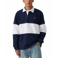 Levi's Men's 'Relaxed-Fit Colorblocked Rugby' Shirt