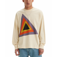 Levi's Men's 'Relaxed Fit Prism Graphic Skateboard' Long-Sleeve T-Shirt