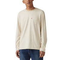 Levi's T-Shirt manches longues 'Crewneck Pocket' pour Hommes