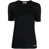 Jil Sander T-shirt 'Logo-Print Hem' pour Femmes