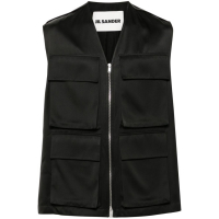 Jil Sander Gilet 'Gabardine-Weave' pour Hommes