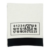 MM6 Maison Margiela 'Logo-Print' Wollschal für Herren