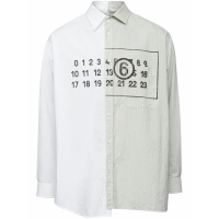 MM6 Maison Margiela 'Numbers-Motif' Hemd für Herren