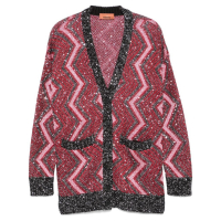 Missoni 'Sequin-Embellished Zigzag-Design' Strickjacke für Damen