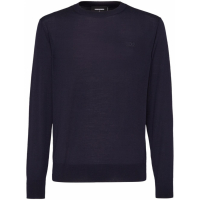 Dsquared2 Pull 'Fine-Knit Crew-Neck' pour Hommes