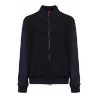 Kiton Cardigan 'High Collar Zipped' pour Hommes