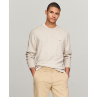 Tommy Hilfiger 'Regular-Fit Pima Cotton Cashmere Blend Solid Crewneck Sweater' pour Hommes