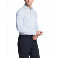 Tommy Hilfiger 'TH Flex Regular Fit Wrinkle Free Stretch Twill Dress Shirt' pour Hommes