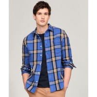 Tommy Hilfiger 'Regular-Fit Heavy Brushed Check Shirt' pour Hommes