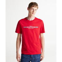 Tommy Hilfiger 'Comfortable-Fit Logo Graphic T-Shirt' pour Hommes