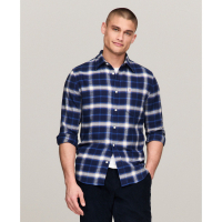 Tommy Hilfiger 'Shadow Check Cotton Shirt' pour Hommes