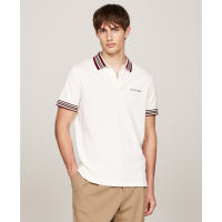 Tommy Hilfiger 'Short Sleeve Striped-Trim Polo Shirt' pour Hommes