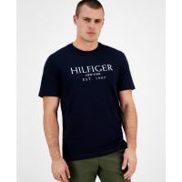 Tommy Hilfiger 'Short Sleeve Crewneck Logo T-Shirt' pour Hommes