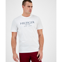 Tommy Hilfiger 'Short Sleeve Crewneck Logo T-Shirt' pour Hommes