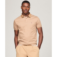 Tommy Hilfiger 'Regular-Fit Striped Liquid Cotton Polo Shirt' pour Hommes