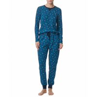 Tommy Hilfiger '2-Pc. Packaged Printed Thermal Pajamas Set' pour Femmes