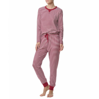 Tommy Hilfiger '2-Pc. Packaged Printed Thermal Pajamas Set' pour Femmes