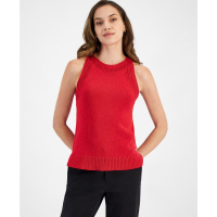 Tommy Hilfiger 'Metallic-Threaded Sleeveless Sweater' pour Femmes