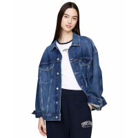 Tommy Jeans 'Daisy Oversized Flag Denim Jacket' pour Femmes