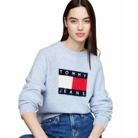 Tommy Jeans 'Melange Flag Crewneck Sweater' pour Femmes