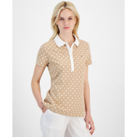 Tommy Hilfiger 'Polka Dot Polo Top' pour Femmes