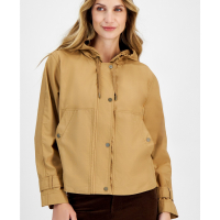 Tommy Hilfiger 'Hooded Belted-Cuff Utility Jacket' pour Femmes