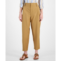 Tommy Hilfiger 'Cotton-Blend Pleated Utility Trousers' pour Femmes