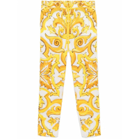 Dolce&Gabbana Pantalon 'Majolica-Print' pour Femmes