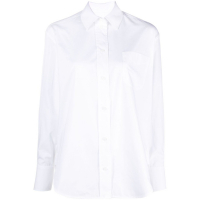 Victoria Beckham Chemise 'Logo-Embroidered' pour Femmes